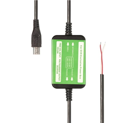 Автомобильный универсальный блок Pro Legend LP3 5V/2A micro USB, прямой штекер, 3.5м PL3304 1