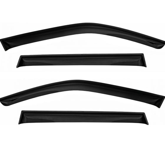 Накладные дефлекторы окон Депавто Hyundai Tucson 2004-2010 H21604DP 1