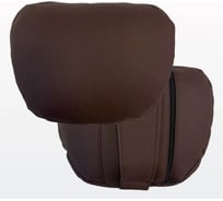 Подушка на подголовник PSV Lux Way Коричневый полностью экокожа 133597