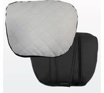 Подушка на подголовник PSV Lux Way РОМБ Белый экокожа 132334