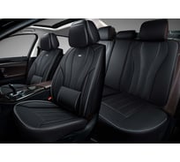 Накидки PSV 5D PREMIUM Honor Черный Кант серый компл 134955