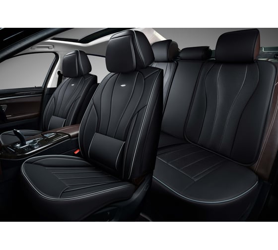Накидки PSV 5D PREMIUM Honor Черный Кант серый компл 134955 1