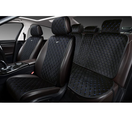 Накидки PSV Asterion PRO Черный Отстрочка синяя компл 135148 1