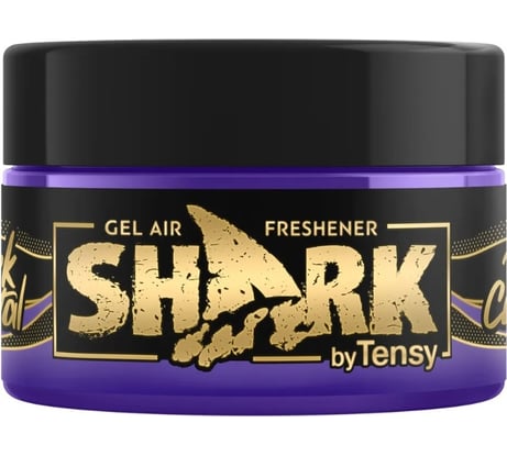 Ароматизатор Tensy shark банка черный лед гелевая основа TZ-01