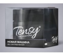 Ароматизатор Tensy банка гель черная новая машина с пробником KZ-07