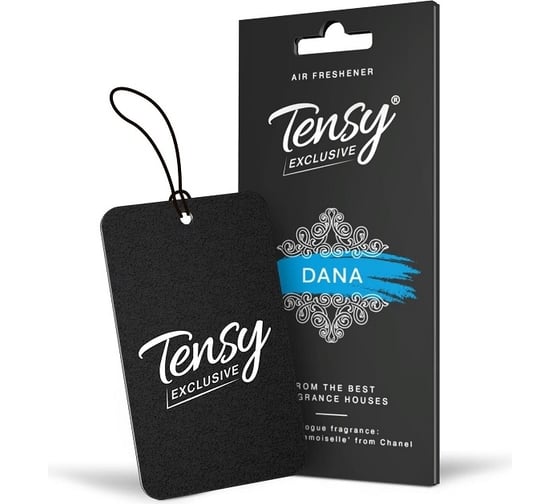 Ароматизатор Tensy бумажный эксклюзив dana (coco mademoiselle, chanel) TA-35 1