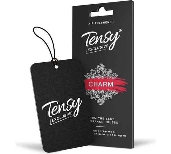 Ароматизатор Tensy бумажный эксклюзив шарм (senorita, salvatore ferragamo) TA-37