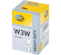 Лампа накаливания Hella W3W 24V 3W W 2,1x9,5d 8GP 003 594-241