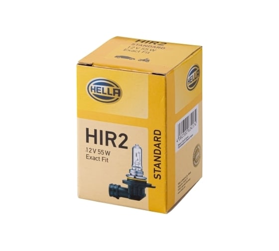 Лампа накаливания Hella, HIR2 (55) PX22d 12V 8GH 009 319-001