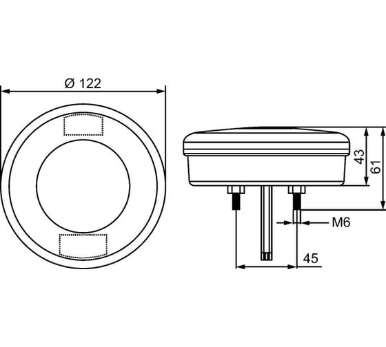 Стоп-сигнал Hella LED VALUEFIT 2SB 357 027-011