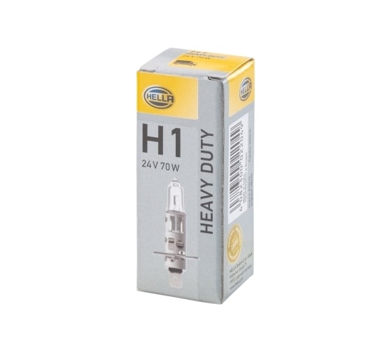 Лампа накаливания Hella H1 24V 70W P 14,5s 8GH 002 089-251