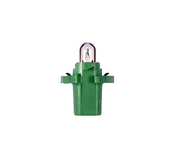 Лампа накаливания Hella 12 В, 2 Вт, B8.7d, зеленый 8GA 007 997-091 1