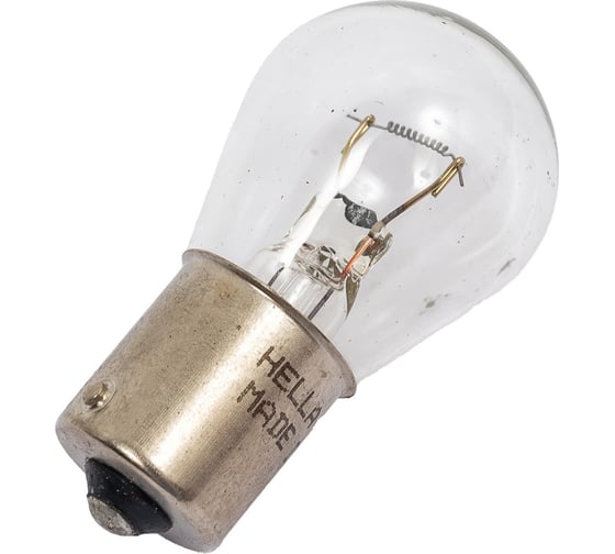 Лампа накаливания Hella P21 Вт, 24 В, 21 Вт, BA15s, 10 шт 8GA 002 073-241
