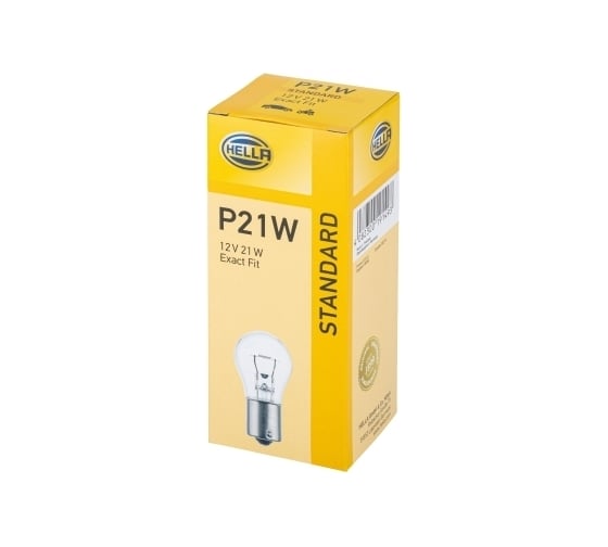 Лампа накаливания Hella P21W, 12 В, 21 Вт 8GA 002 073-281