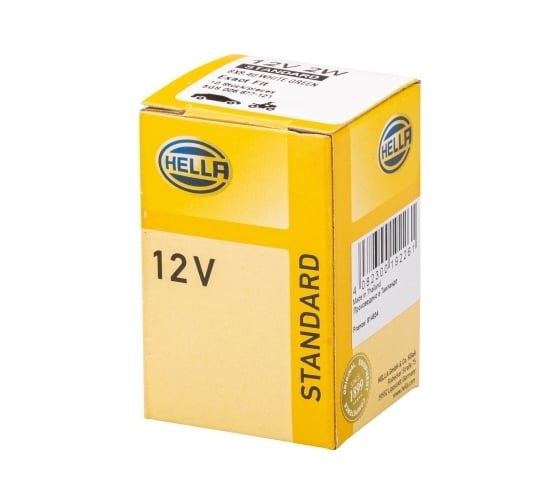 Лампа накаливания Hella 12 В, WBX8.d 8GS 006 677-121