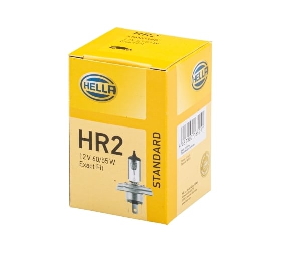 Лампа накаливания Hella H4, 12 В, 60/55 Вт, P45t 8GJ 004 173-121
