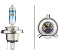 Лампа накаливания Hella H4, 12 В, 60/55 Вт, P43t, +120% 8GJ 223 498-021