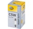 Лампа накаливания Hella C5W, 24 В, 5 Вт, SV8.58, 10 шт 8GM 002 092-241 1