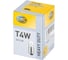 Лампа накаливания Hella T4W, 24 В, 4 Вт, BA9s, 10 шт 8GP 002 067-241 2