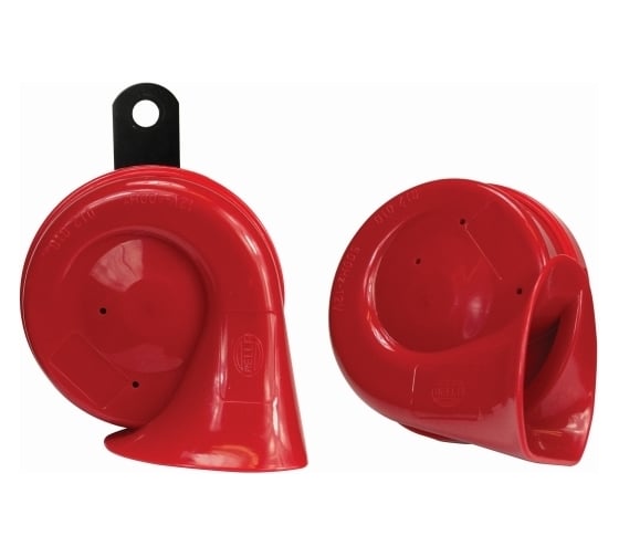 Звуковой сигнал Hella красный, TE16, 12 В, 6 A, 400/500 Гц, 105-118 дБ(A) 3FH 012 010-851 1