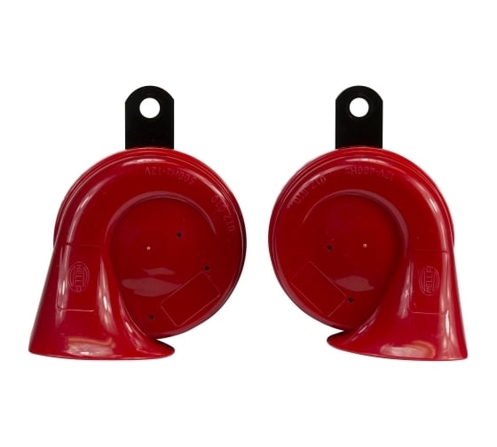 Звуковой сигнал Hella красный, TE16, 12 В, 6 A, 400/500 Гц, 105-118 дБ(A) 3FH 012 010-851