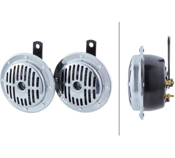 Звуковой сигнал Hella Chrome S130 12 В 3CB 004 811-091