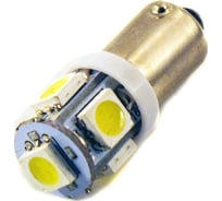 Автомобильная лампочка Вымпел BA9S-T4W 5SMD 5050 WHITE 5107