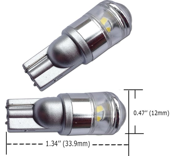 Автомобильная лампочка Вымпел T10 7W 4SMD 5135