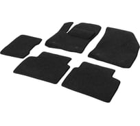 Текстильные коврики AutoFlex business в салон geely tugella 2020-н.в., графит, 6 частей 5190301