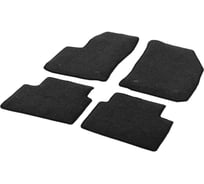 Текстильные коврики AutoFlex standard в салон geely tugella 2020-н.в., графит, 4 части 4190301