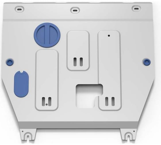 Защита картера и кпп Rival для москвич 3 2022-н.в./jac js4 2022-н.в., алюминий 3 мм 333.9212.1 1