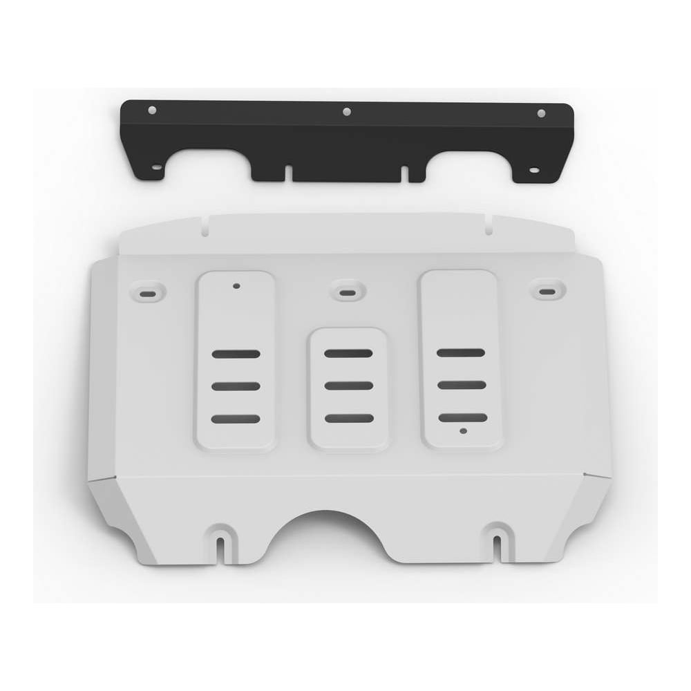 Защита радиатора Rival JAC T6 2018н.в./Sollers ST6 2023н.в., алюминий