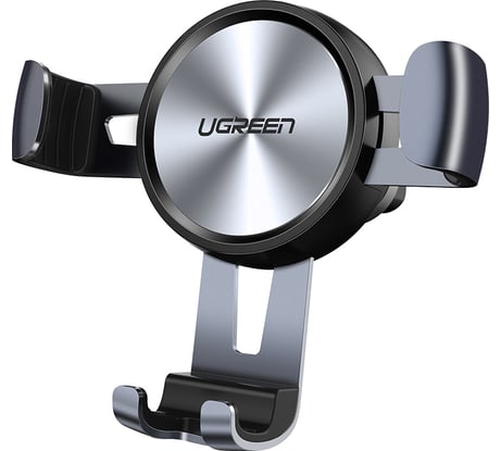 Подставка-держатель Ugreen lp130 (40907) gravity drive air vent mount phone holder на вентиляционную решетку автомобиля, цвет черный 40907_