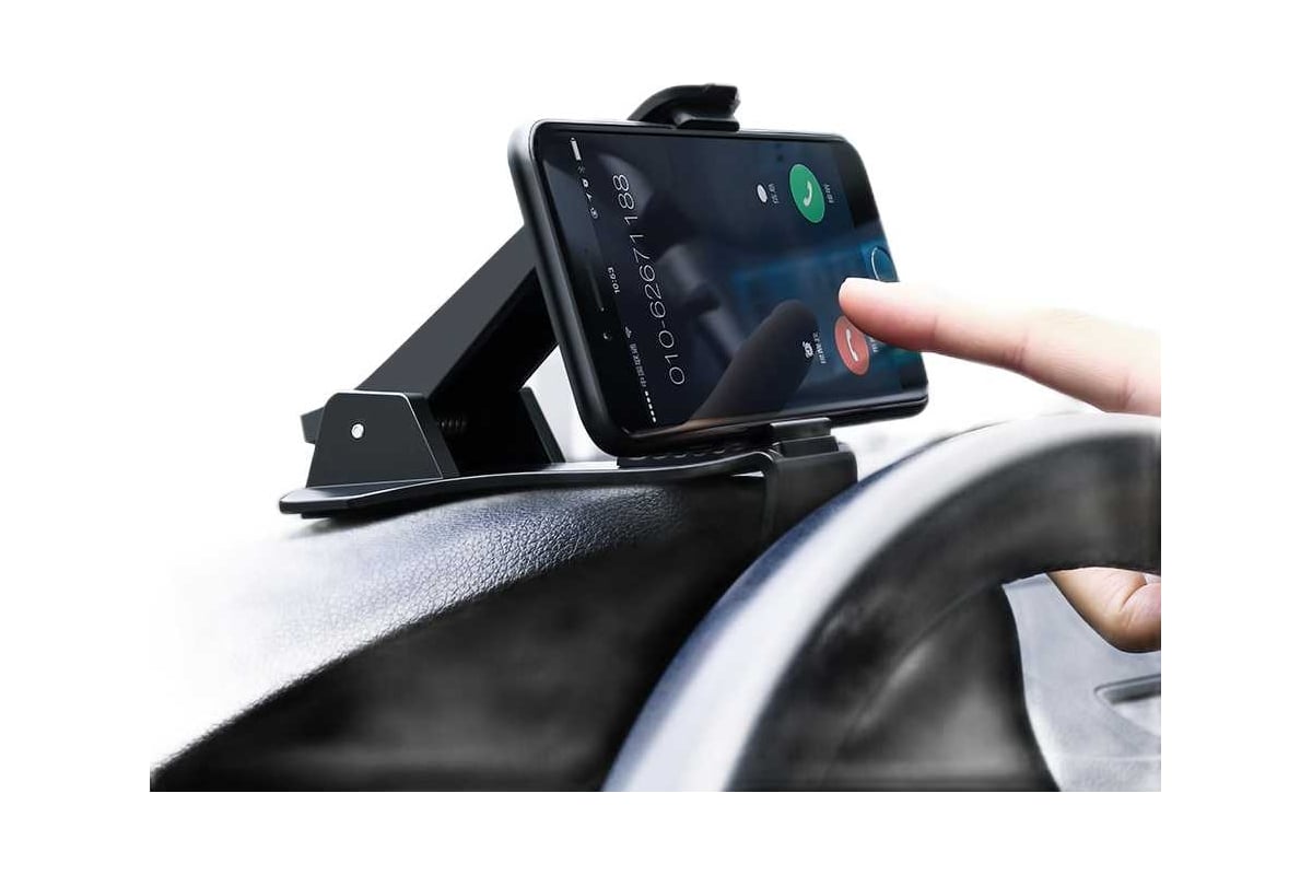 Подставка-держатель Ugreen lp136 (40998) dashboard phone holder на  приборную панель, цвет: черный 40998_ - выгодная цена, отзывы,  характеристики, фото - купить в Москве и РФ