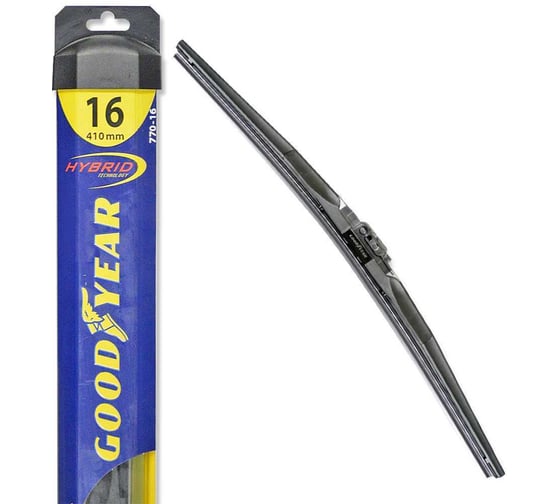 Зимняя щетка стеклоочистителя 16"/41 см, 4 переходника Goodyear WINTER GY004016