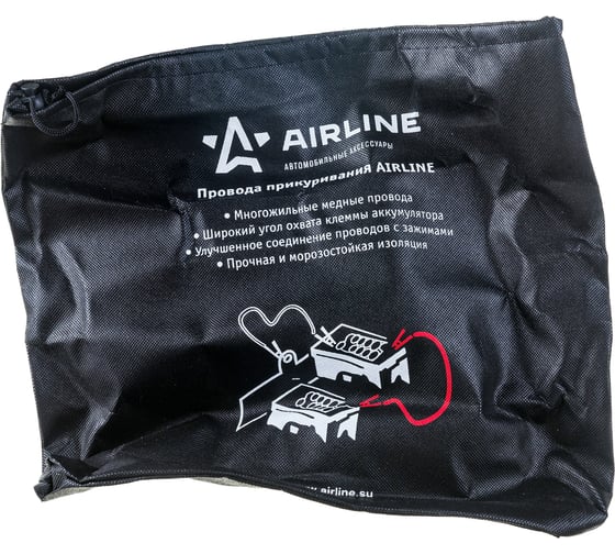Провода прикуривания Airline EXPERT PROseries 1000A, 5м, 12/24В, сумка SA-1000-06E