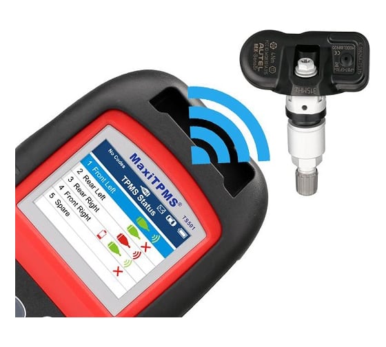 Датчик AUTEL зажимной, программируемый, универсальный, серебристый TPMS MX 315 МГц