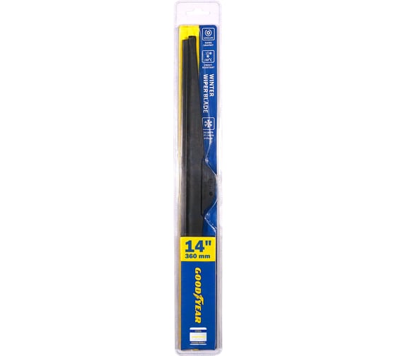 Зимняя щетка стеклоочистителя 14"/36 см, 4 переходника Goodyear WINTER GY004014 1