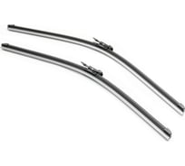 Щетки стеклоочистителя 65 см + 61 см, 2 шт, плоская, Pinch Tab Audi Q7,VW Crafter,MB Sprinter 06- PATRON PWB6561-KIT-VAG