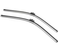 Щетки стеклоочистителя 65 см + 65 см, 2 шт, плоская, Side pin PORSCHE Cayenne (9PA) 07-10 /(92A) 10- , VW Touareg (7L6) 07-10 /(7P5) 10- PATRON PWB6565-KIT-VT2