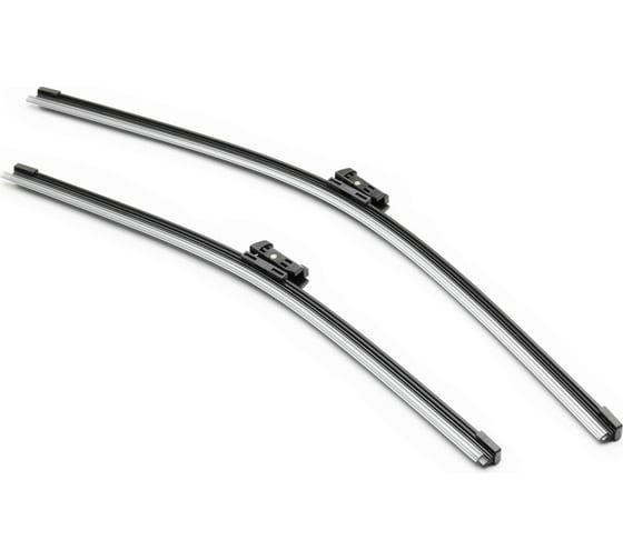Щетки стеклоочистителя 61 см + 48 см, 2 шт, плоская, Push button 16mm VW Jetta IV / SKODA Octavia III PATRON PWB6148-KIT-VG6 1