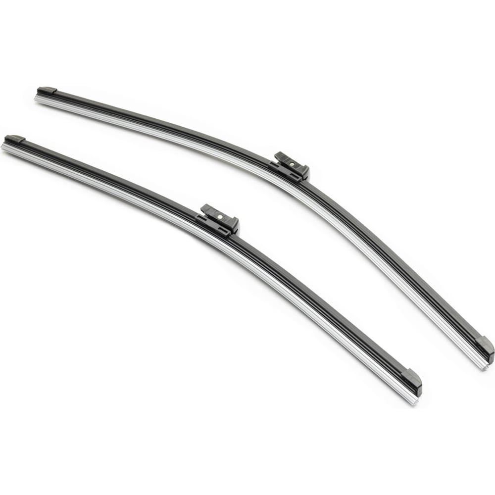 Щетки стеклоочистителя 61 см + 53 см, 2 шт, плоская, Push button 19mm ...