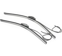 Щетки стеклоочистителя 65 см + 55 см, 2 шт, плоская, U-hook 9x4 +Dual sprayer MB Vito 96-03 + форсунка PATRON PWB6558-KIT-MB