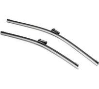 Щетки стеклоочистителя 61 см + 48 см, 2 шт, плоская, Push button 19mm VW Golf V/VI, Passat B6/B7 PATRON PWB6148-KIT-VG5