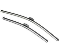Щетки стеклоочистителя 61 см + 46 см, 2 шт, плоская, Side pin VW Caddy/ Touran 03- PATRON PWB6146-KIT-VT2