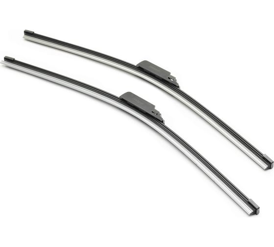 Щетки стеклоочистителя 55 см + 55 см, 2 шт, плоская, Claw Audi A6 05- PATRON PWB5555-KIT-A6