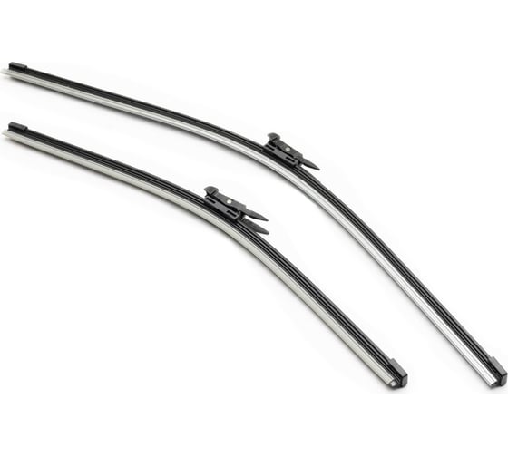 Щетки стеклоочистителя 65 см + 51 см, 2 шт, плоская, Push button 19mm BMW X5 (G05/F95) / LEXUS RX 15- / VOLVO C30/S40/S80/V50 04- PATRON PWB6551-KIT-VOL 1