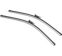 Щетки стеклоочистителя 61 см + 58 см, 2 шт, плоская, Pinch Tab BMW E60/E61/E63 all 03- PATRON PWB6158-KIT-BMW
