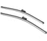 Щетки стеклоочистителя 53 см + 53 см, 2 шт, плоская, Push button 19mm SKODA Fabia II/ Roomster PATRON PWB5353-KIT-SK 1