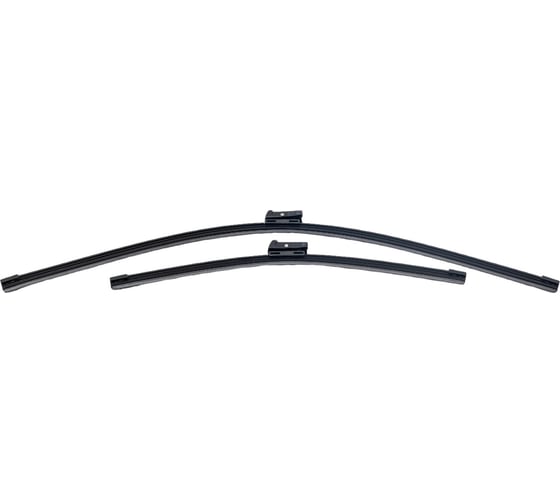 Щетки стеклоочистителя 65 см + 41 см, 2 шт, плоская, Push button 19mm PSA / FIAT / FORD PATRON PWB660-FS